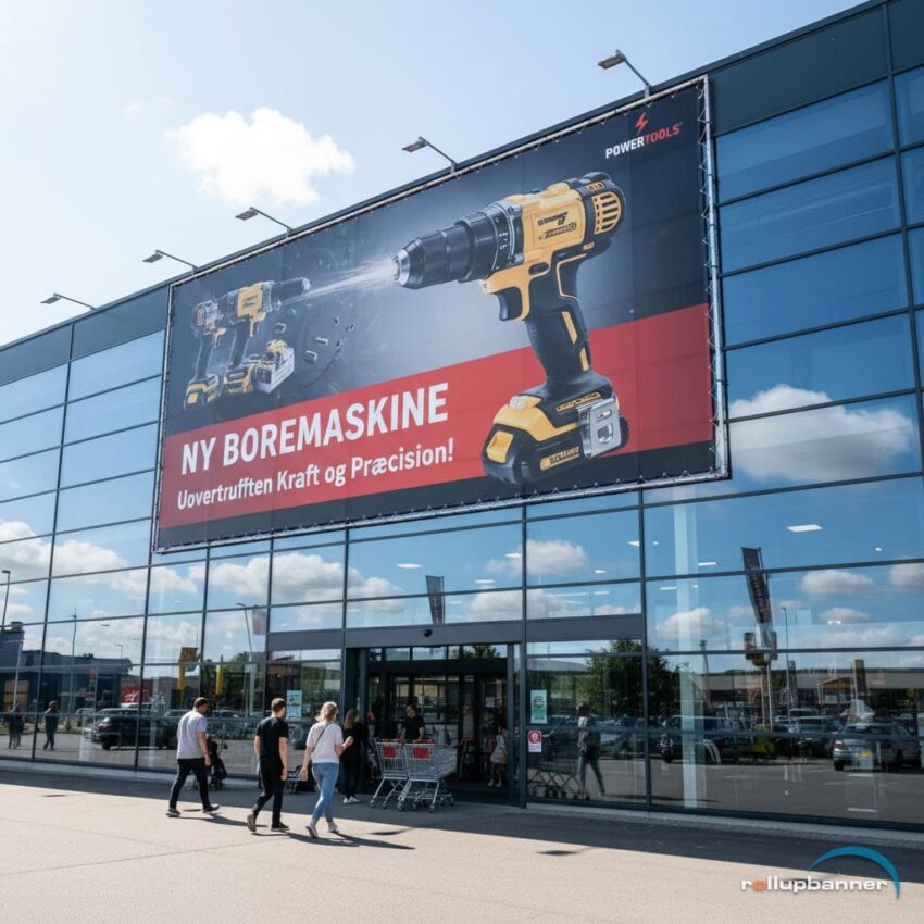 Holdbar markedsføring: Sådan sikrer du langtidseksponering med banner med logo